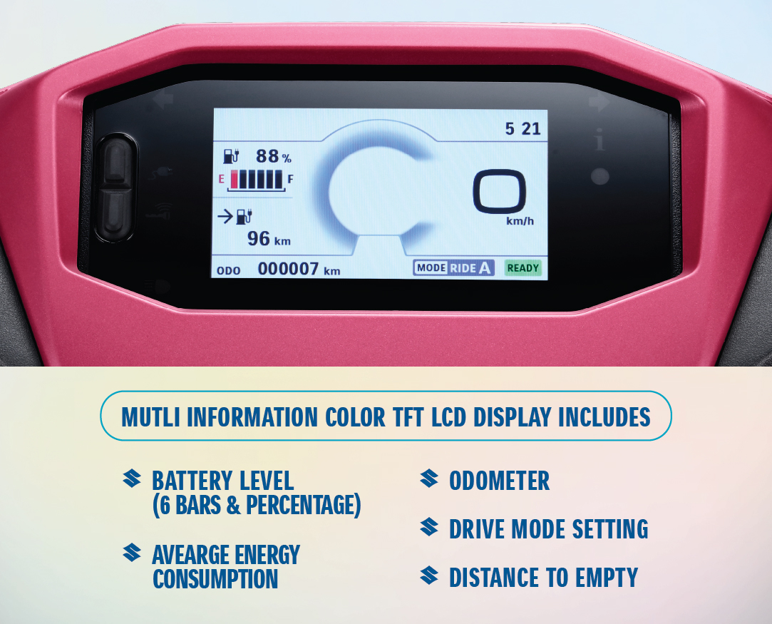 Multi-Info Color TFT LCD